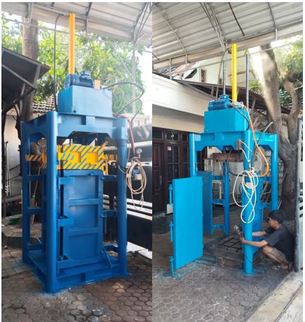 Mesin Press Limbah Plastik